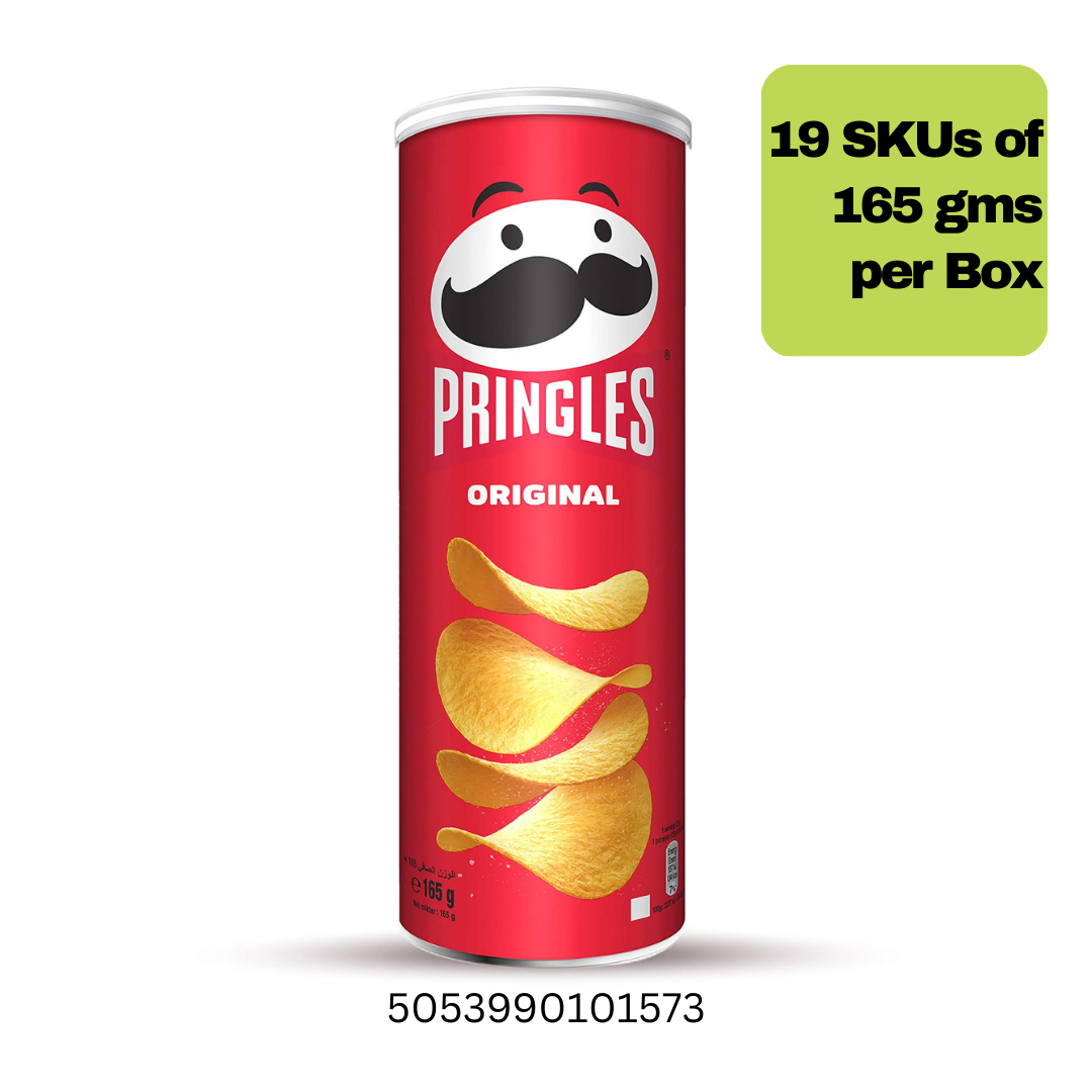 Pringles Original 19*165gms