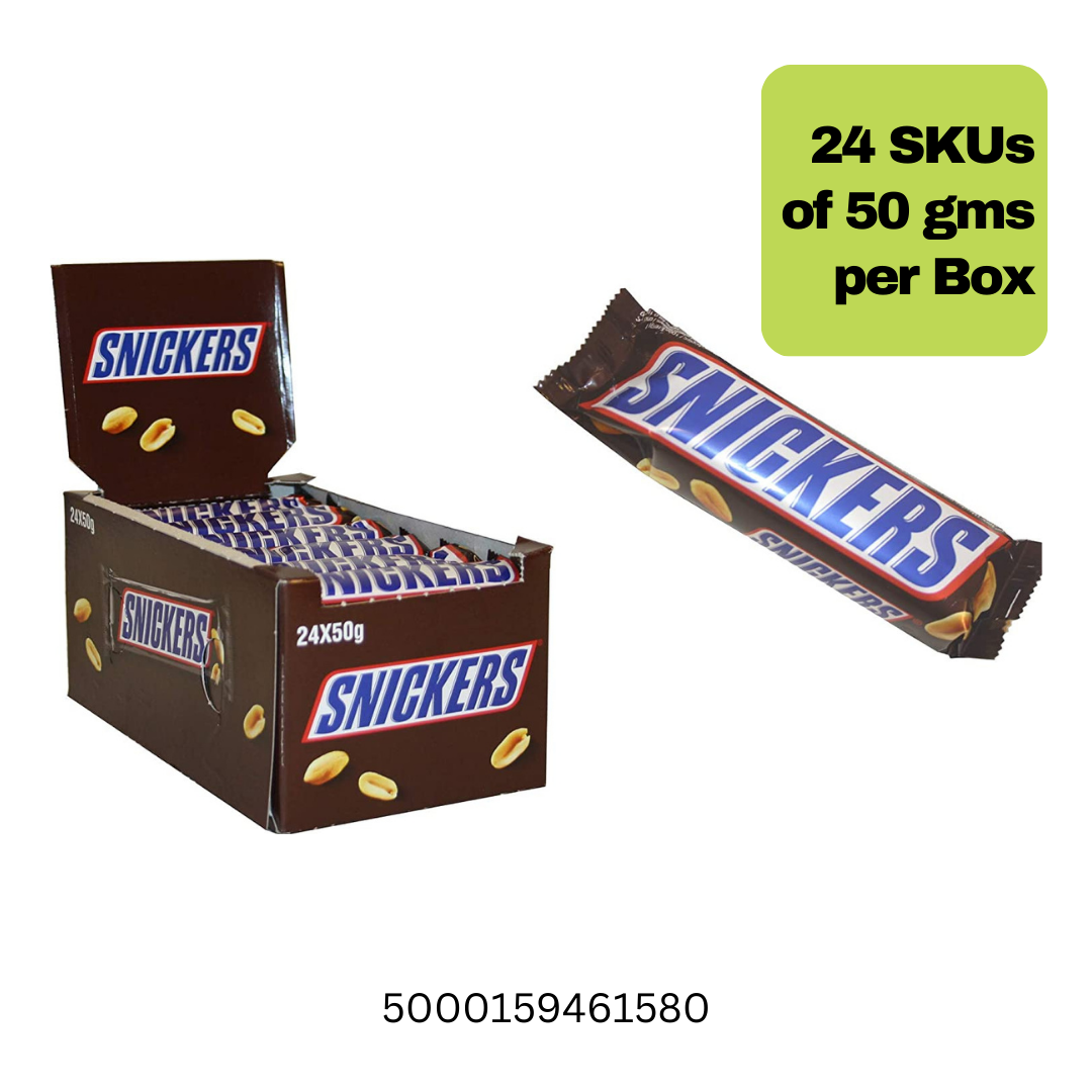 Snickers Chocolate 12x24x50gms