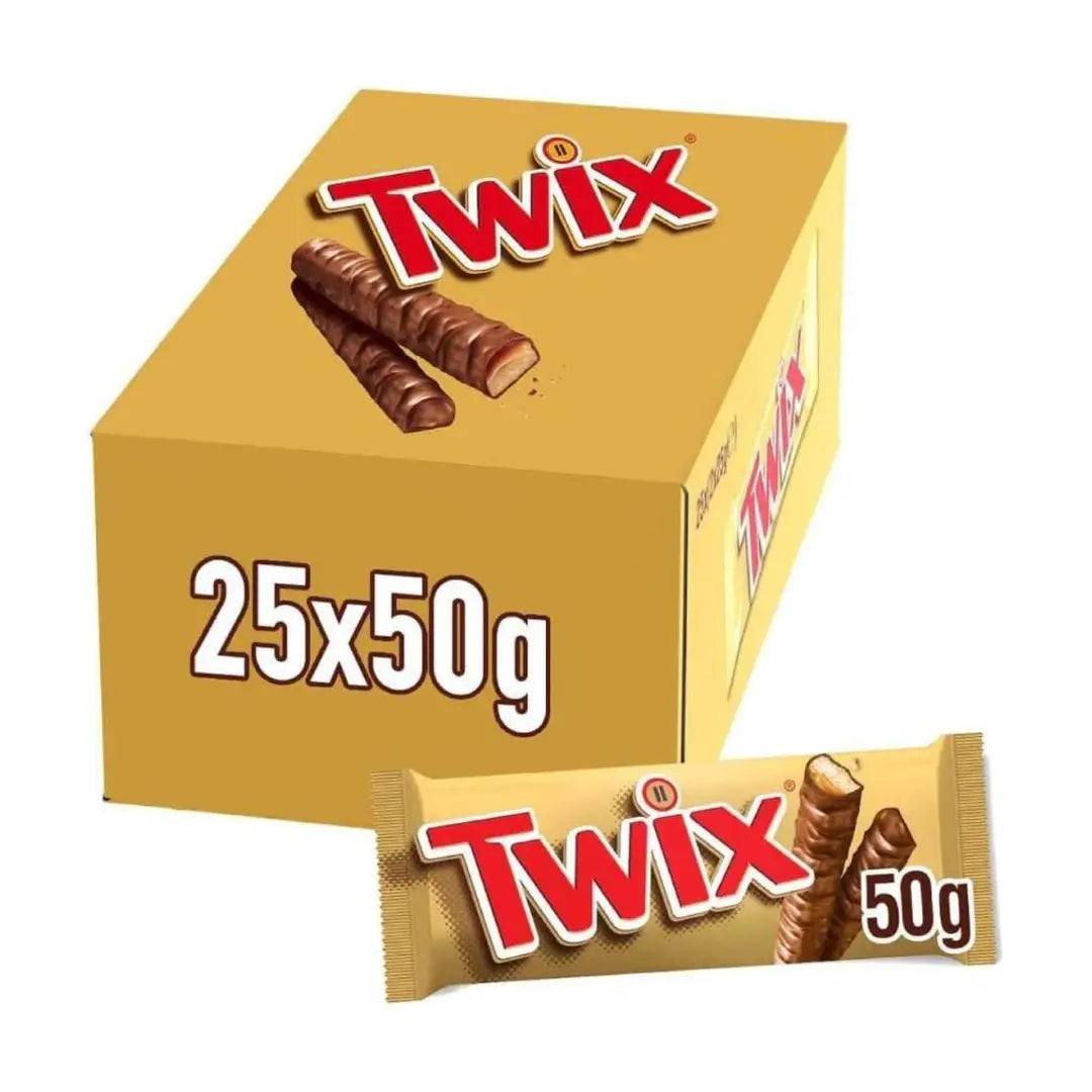 TWIX CHOCOLATE Arabic label-10X25X50GM – Par Empire