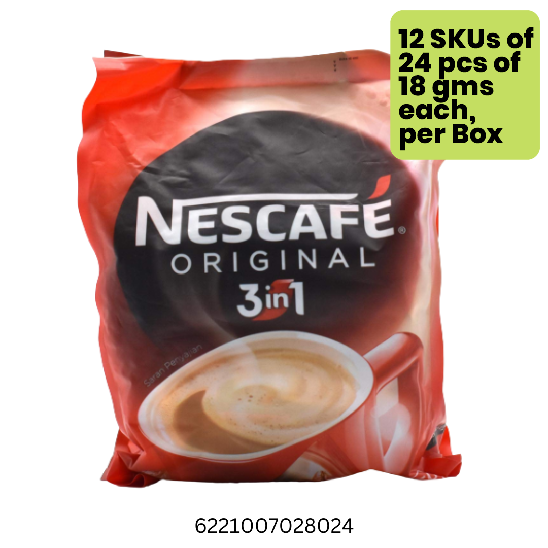 Nescafe Coffee (3 in 1) 12x24x18gm