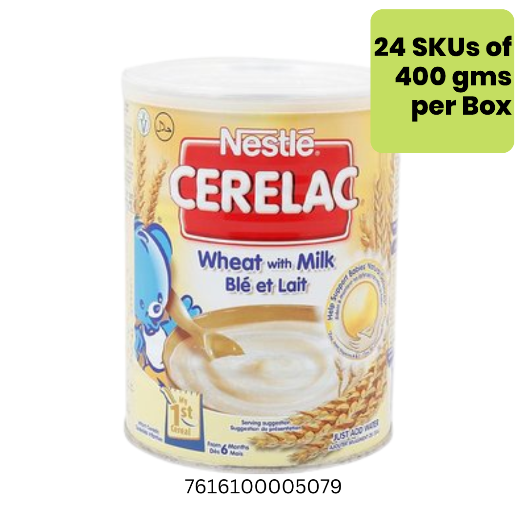 Nestle Cerelac Wheat & Date 24x400gm
