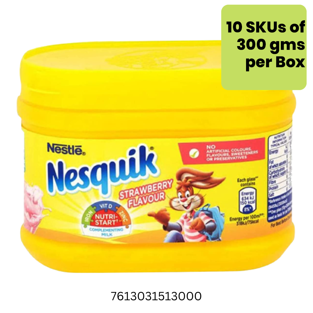 Nestle Nesquik Strawberry 10x300gm
