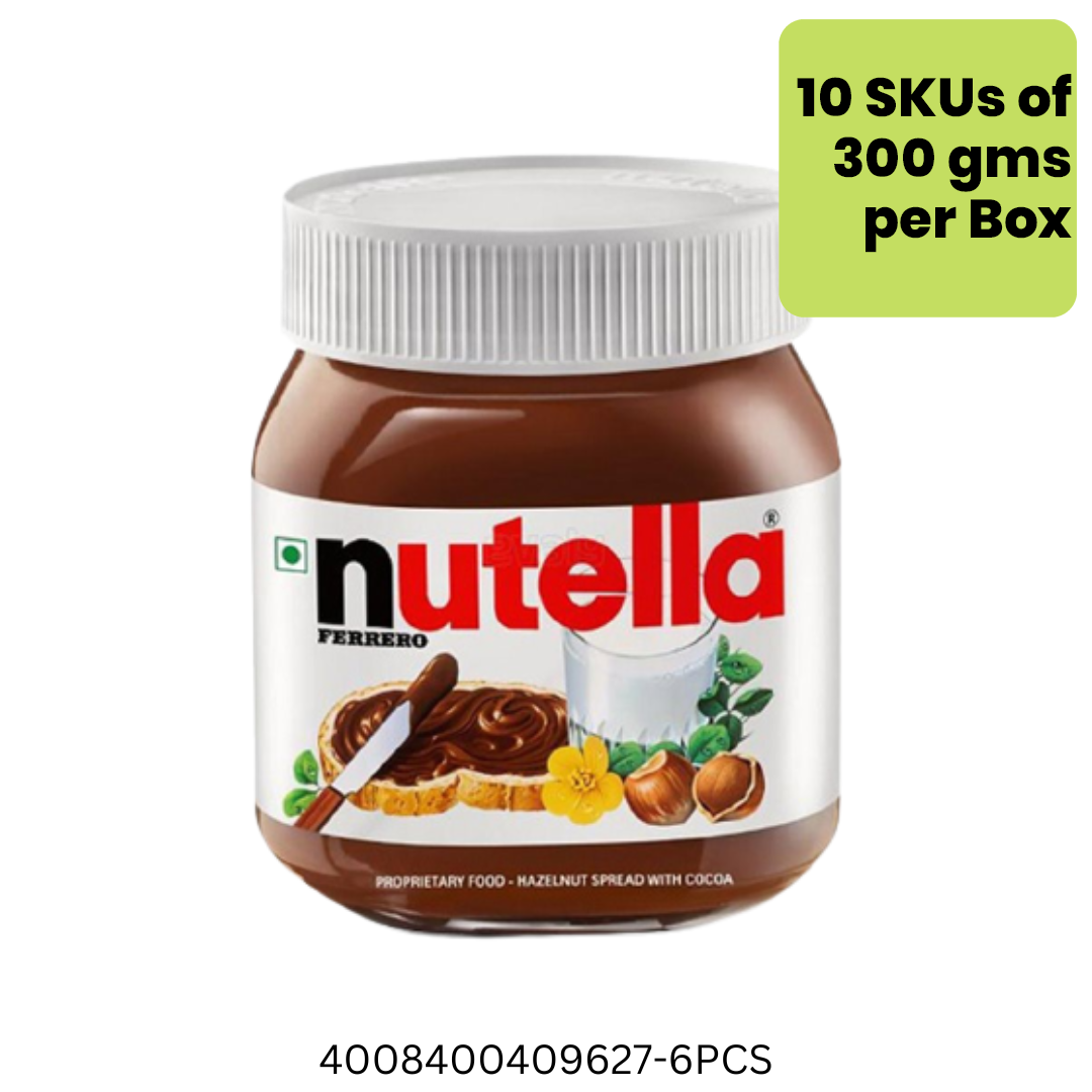 Nutella  6x825gm - English Label