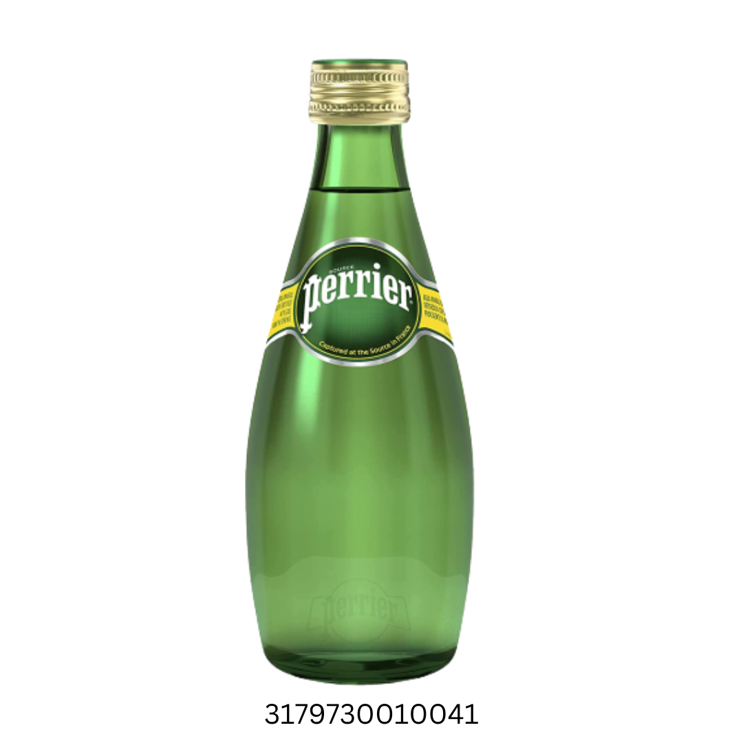 Perrier Mineral Natural Water 4x6x330ml - English Label