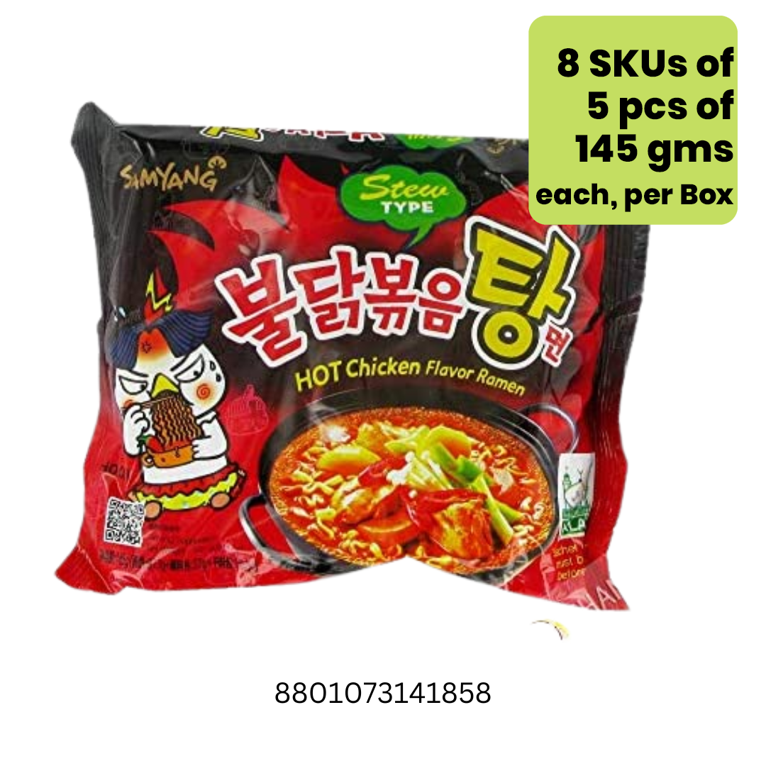 Samyang Noodles Chicken Spicy 8x5x145gm